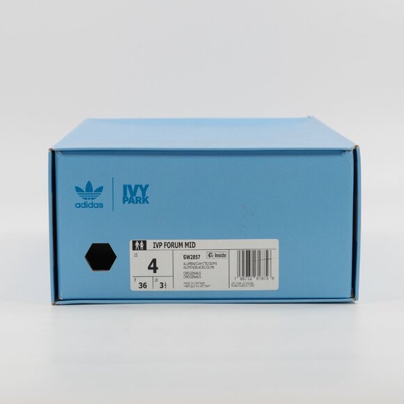 Adidas Ivy Park x Forum Mid 'Icy Park - Cream White' Leather GW2857 size 4 - 11 - Picture 10 of 15